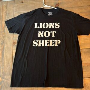 Lions Not Sheep shirt